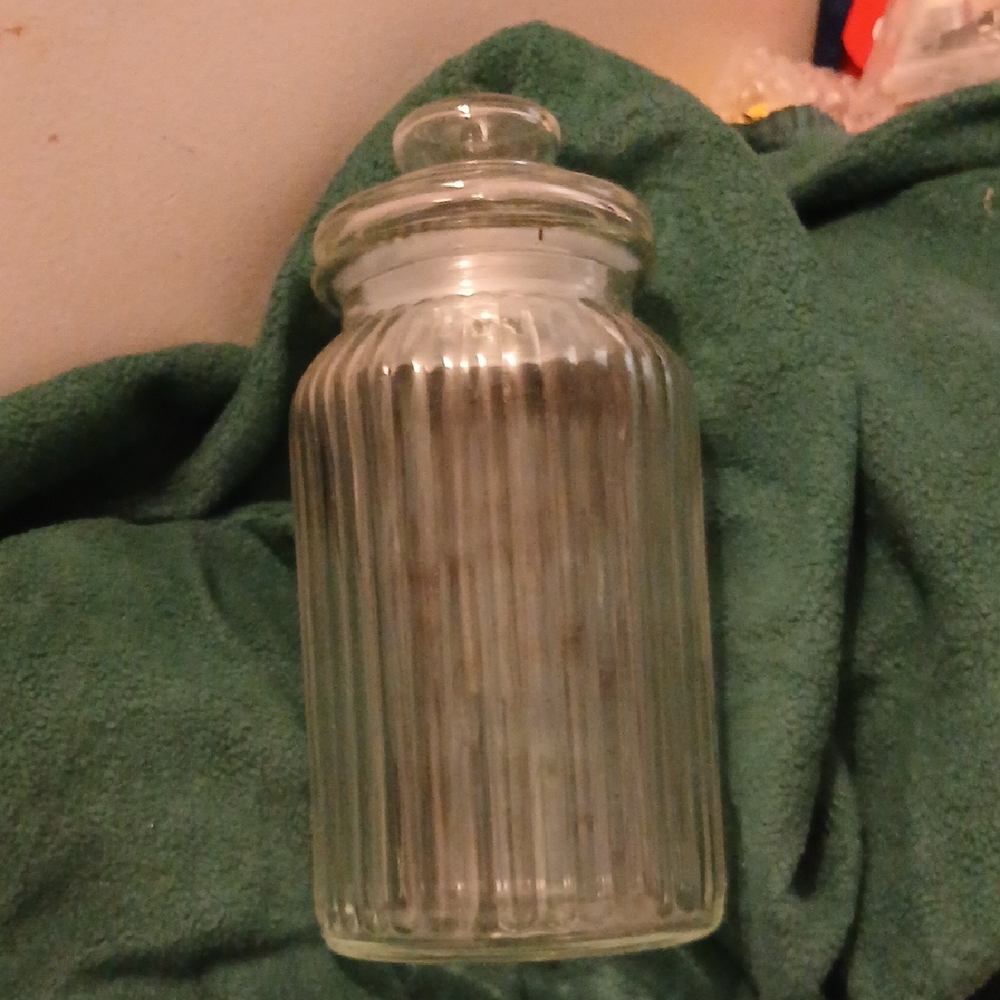 Glass Storage Jar with Lid